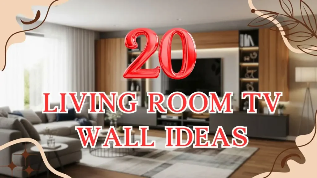 Living Room TV wall Ideas