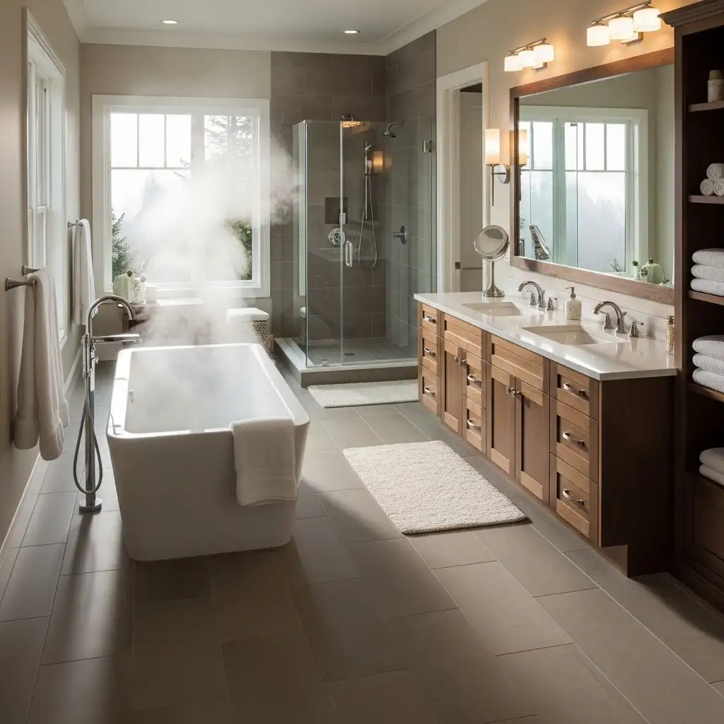 Master Bath Ideas Heated Floors