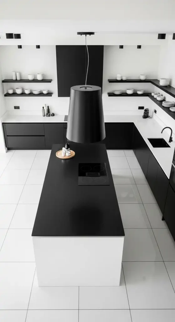 Matte Black Kitchen