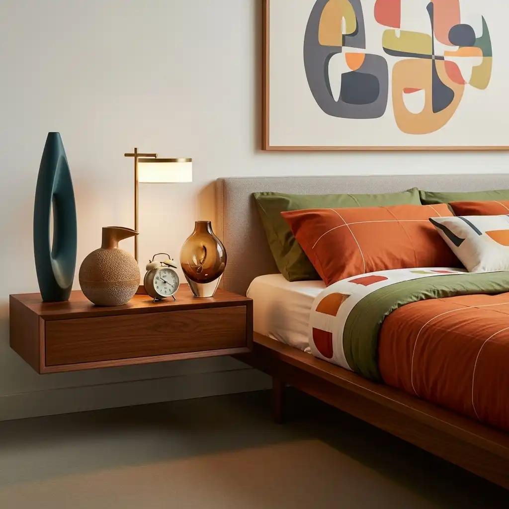 Mid-Century Modern Bedroom Unique Vases