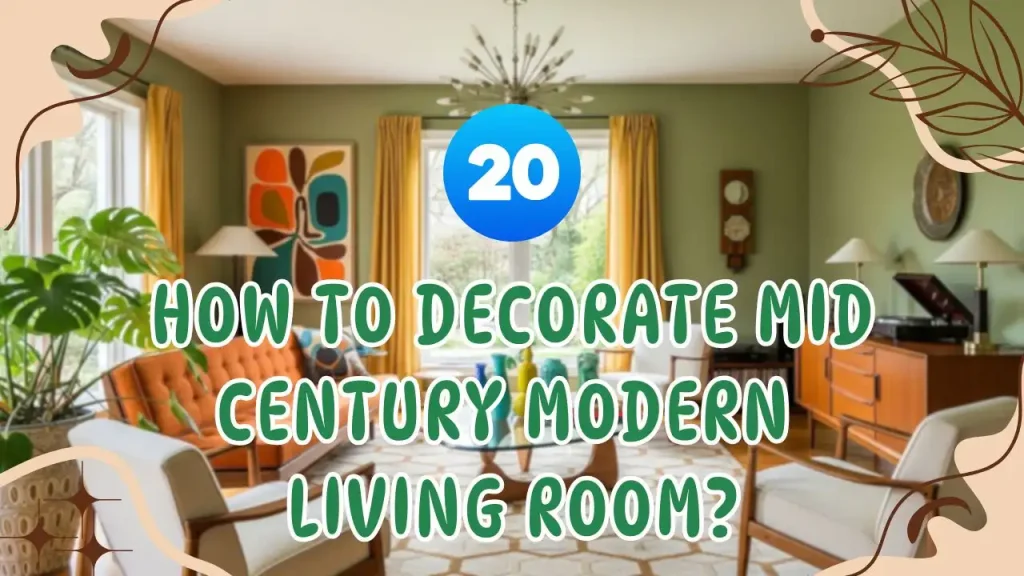 Mid Century Modern Living Room