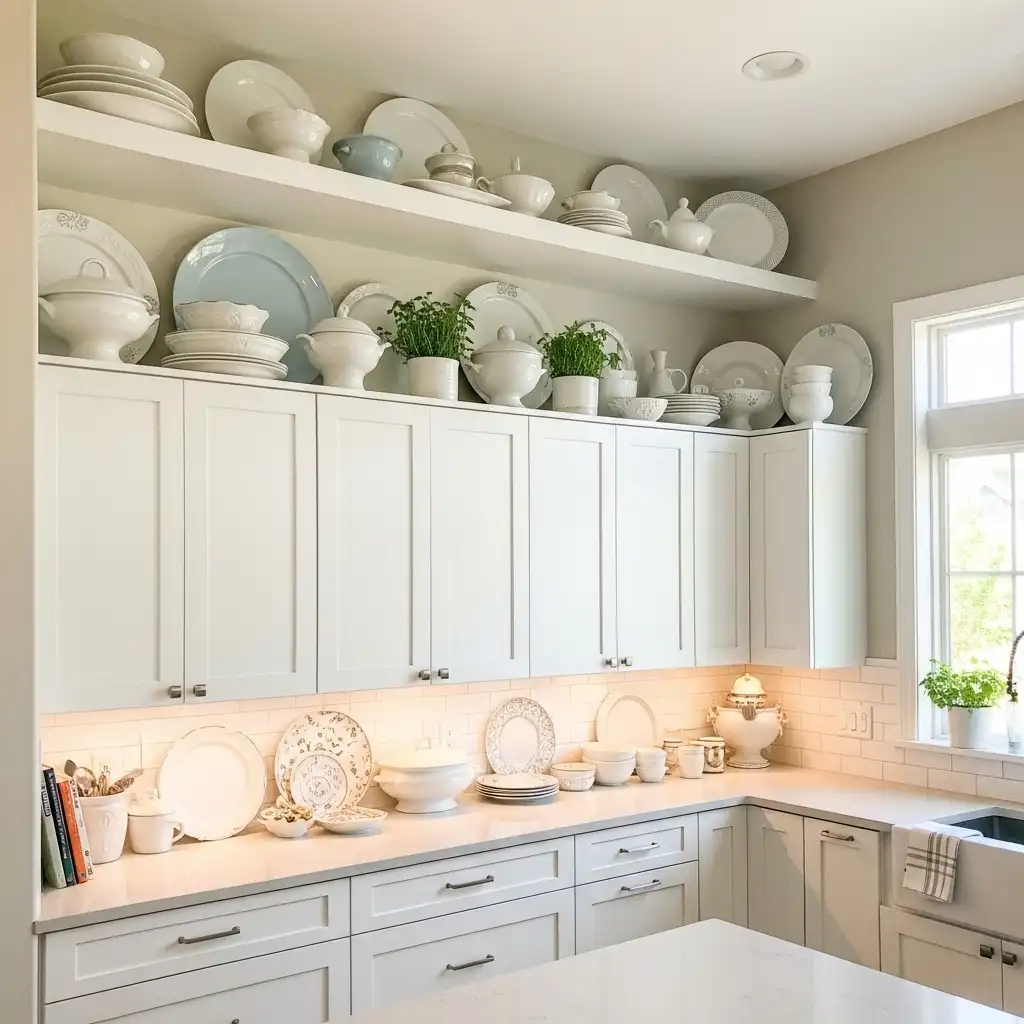 Mimic an Open Shelf Look