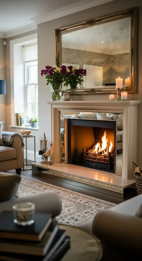 Mirror-Edged Hearth