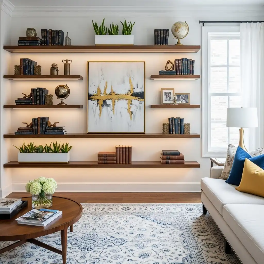 Paint Built-ins the Same Color as the Wall