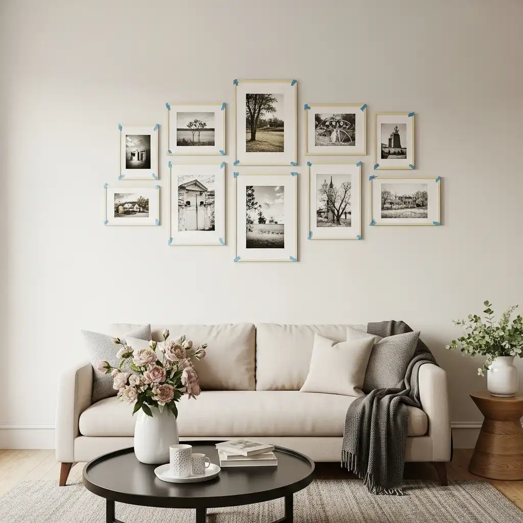 Painter's Tape to Plan Your Layout