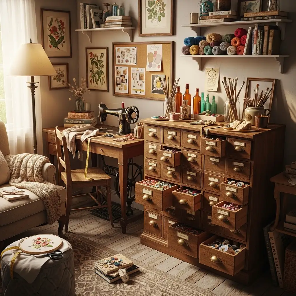 Repurpose an Apothecary Cabinet