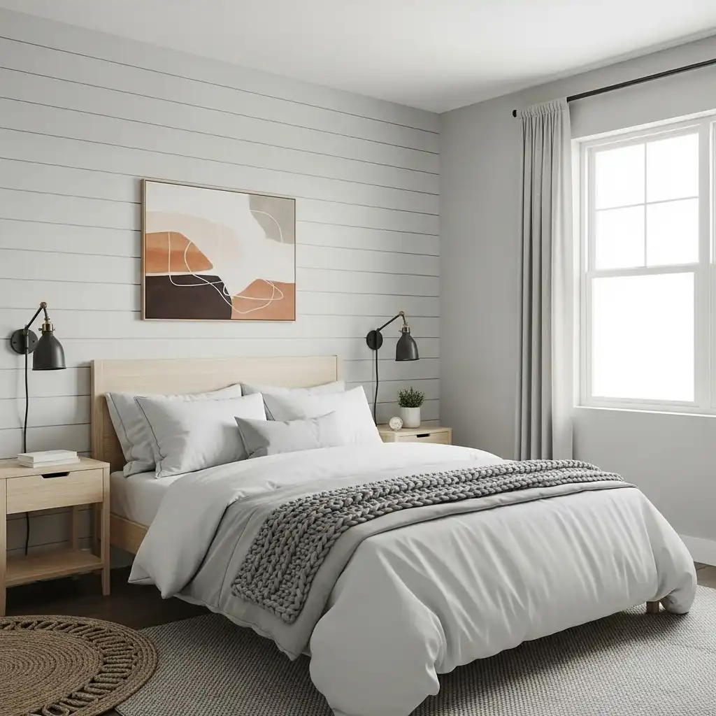 Shiplap Accent Wall