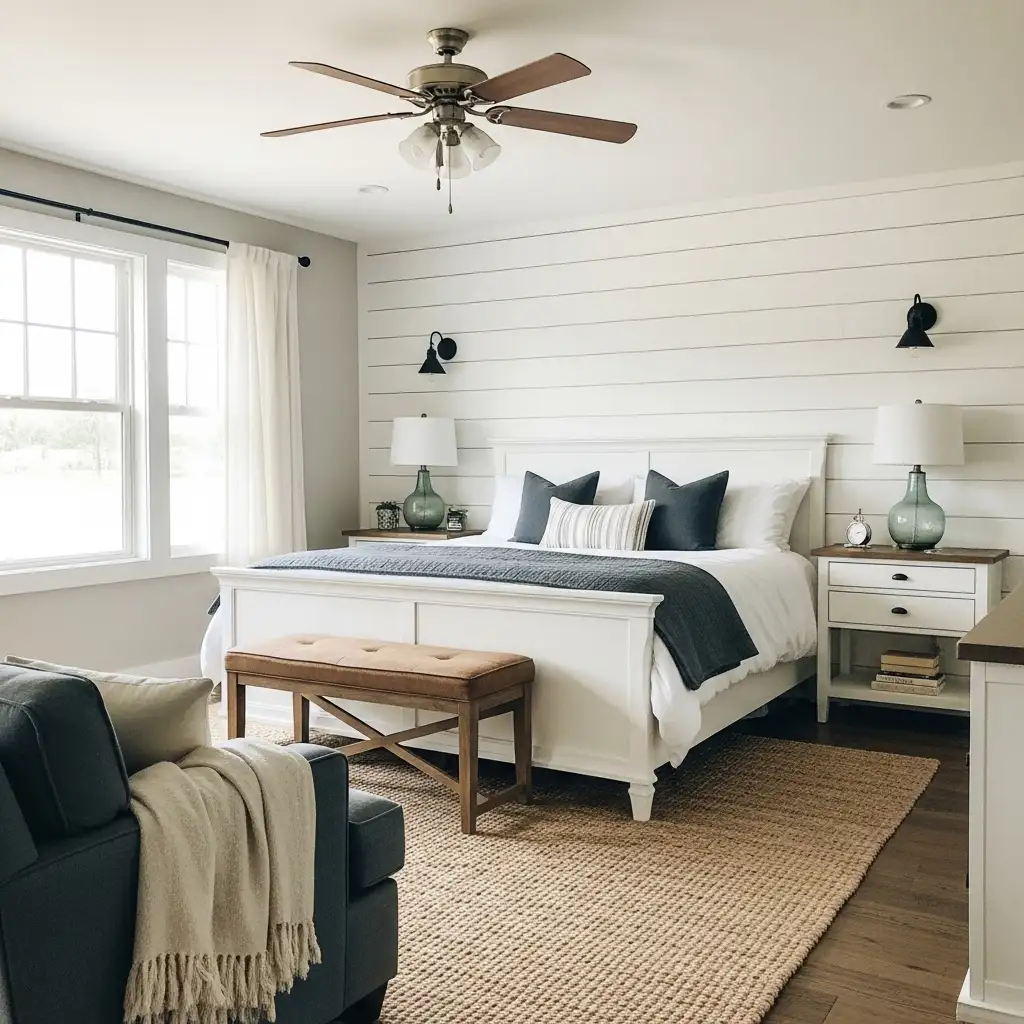Shiplap Accent Wall