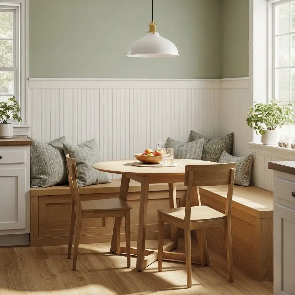Simple Wainscoting Backrest