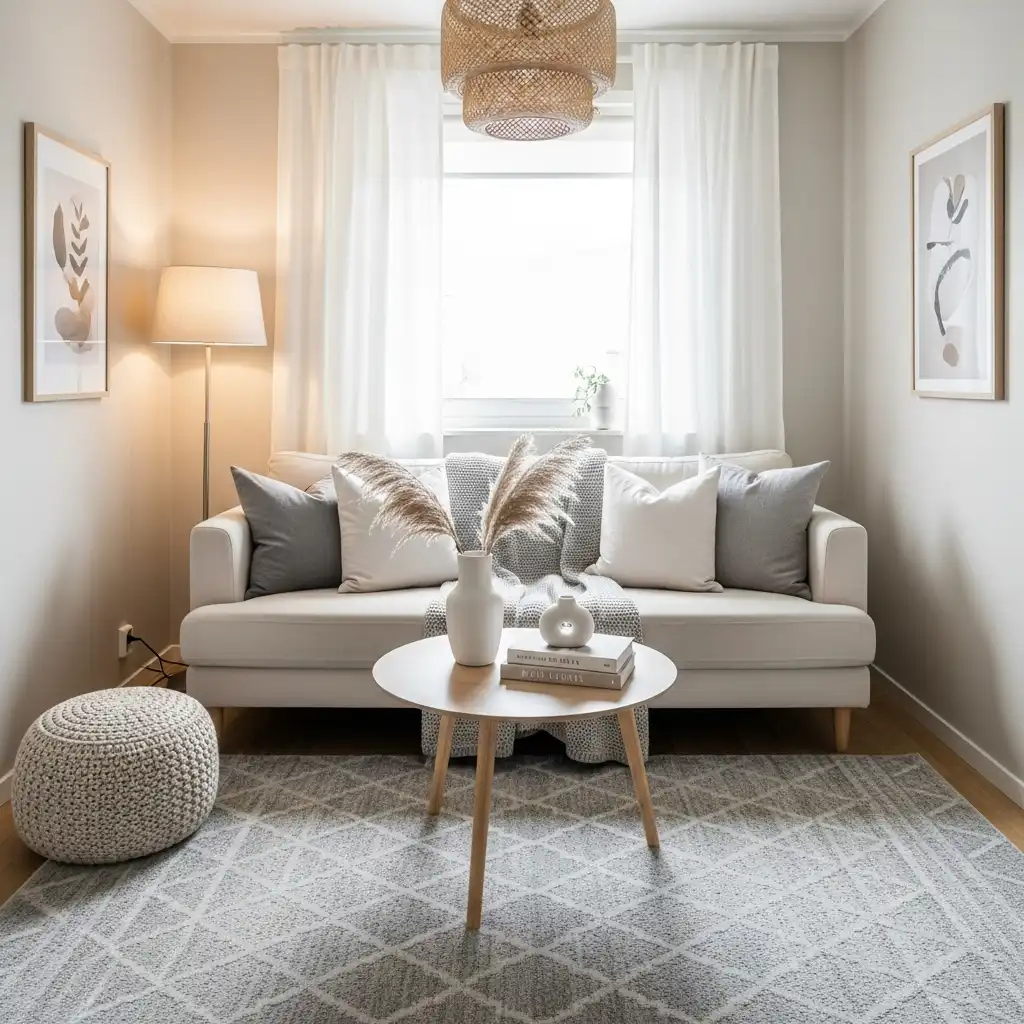 Small Living Room Ideas Neutral Color Palette