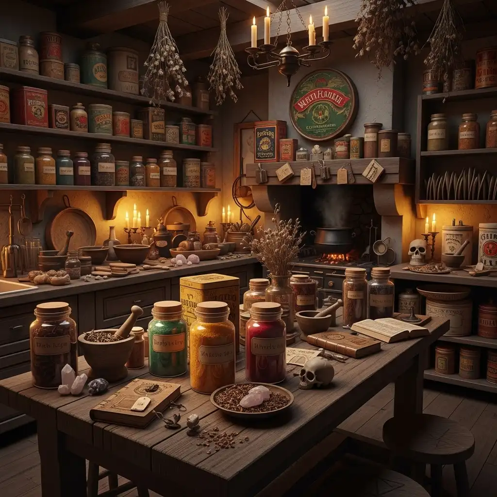 Style with Vintage Tins and Jars