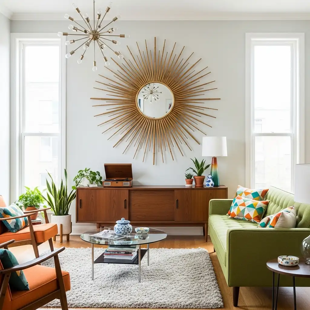 Sunburst or Starburst Mirror