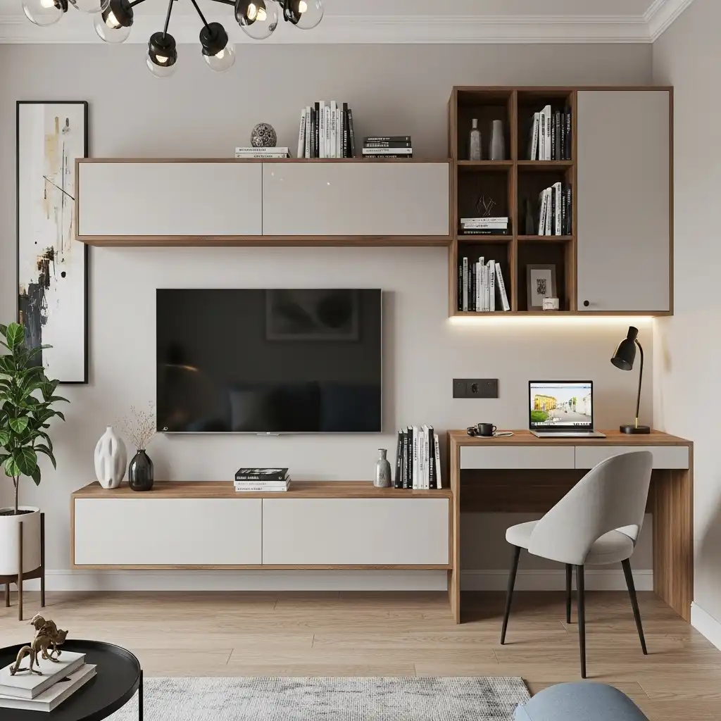 TV Wall as a Multi-Purpose Unit