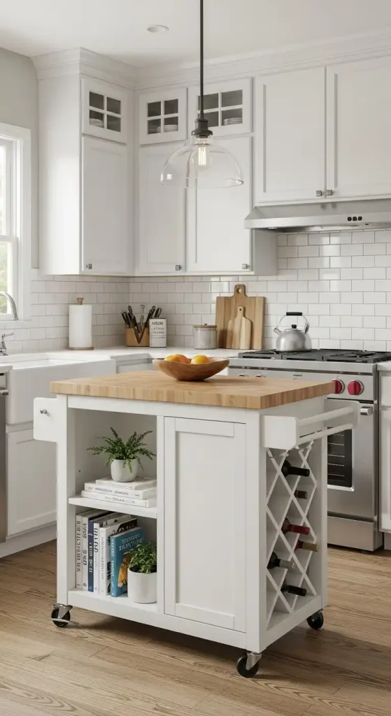The Mini Kitchen Island