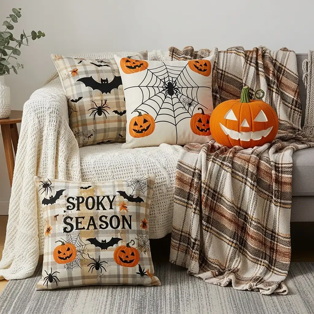 Themed Throw Pillows and Blankets