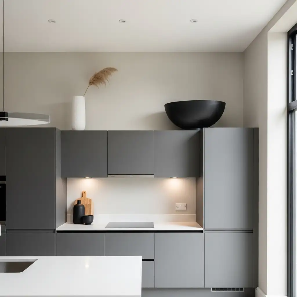 Top of Kitchen Cabinet Decor Minimalist Approach