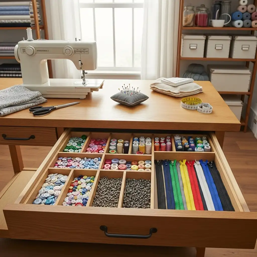 Use Drawer Dividers for Small Items