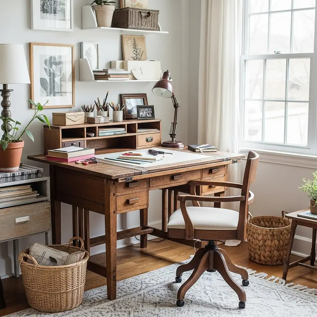 Vintage Drafting Table or Desk