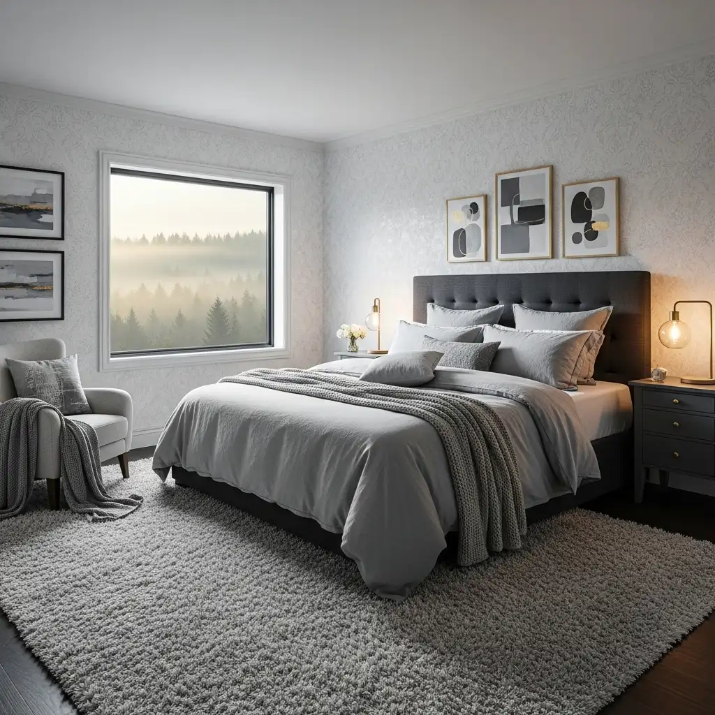 Wallpaper Ideas Pairing with Grey Tones