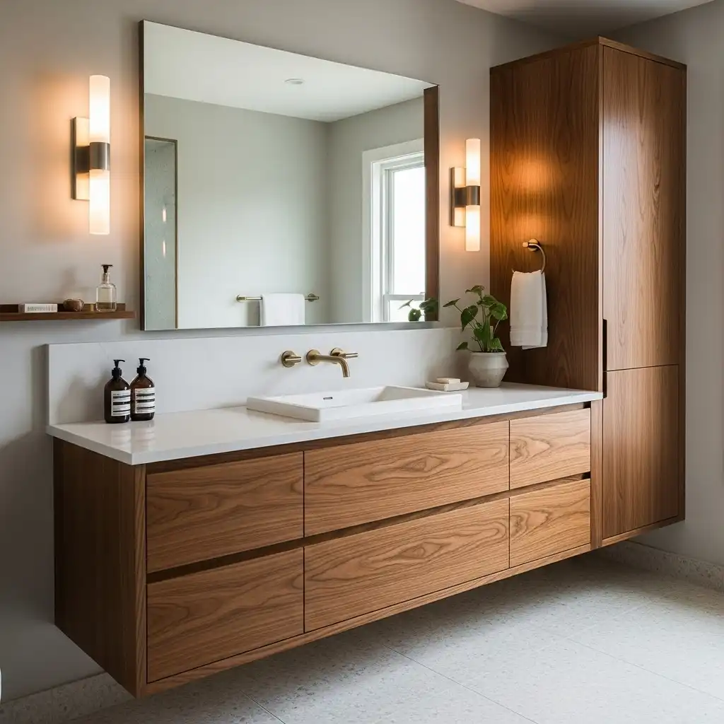 Warm Walnut Cabinetry