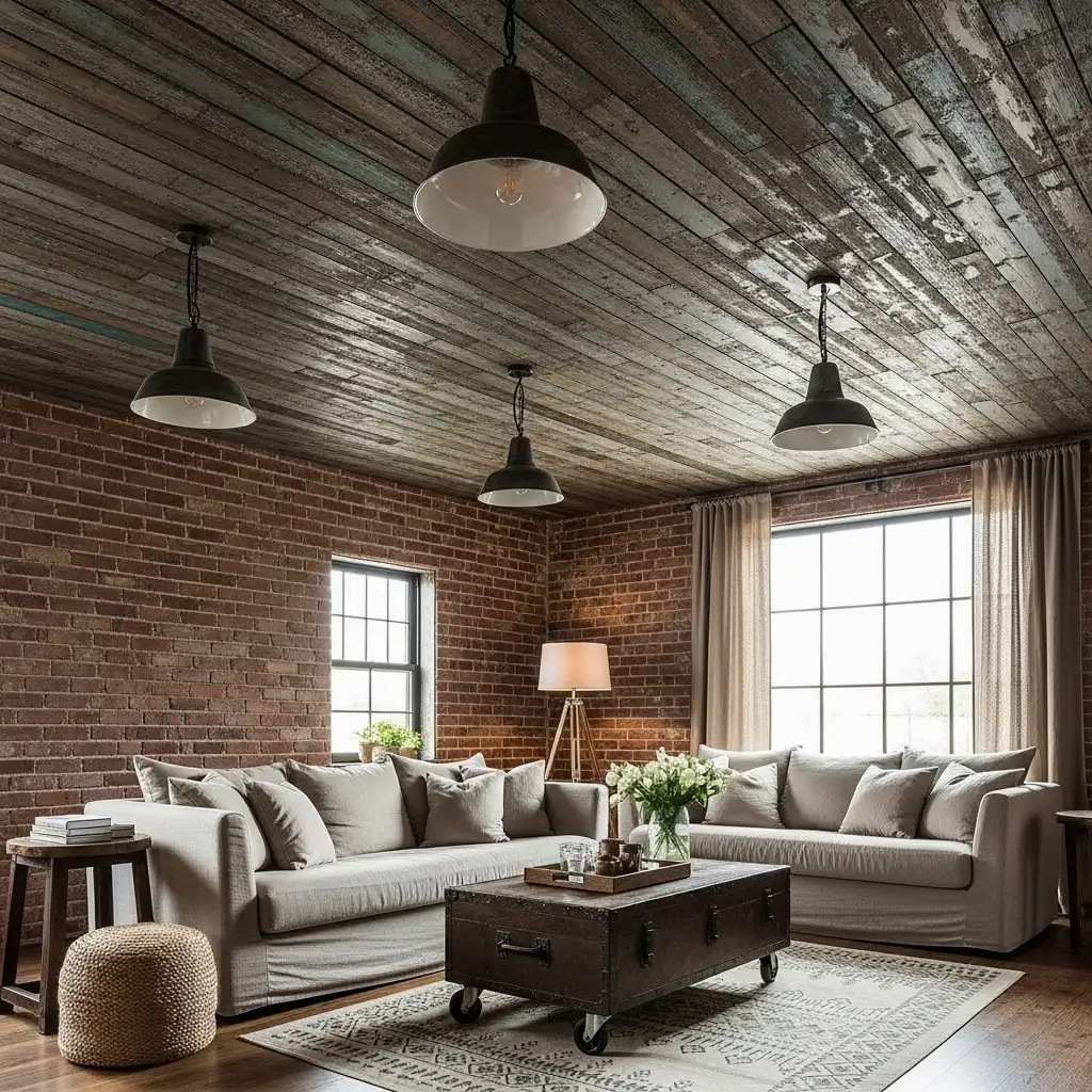 Weathered Wood Look with a DIY Finish
