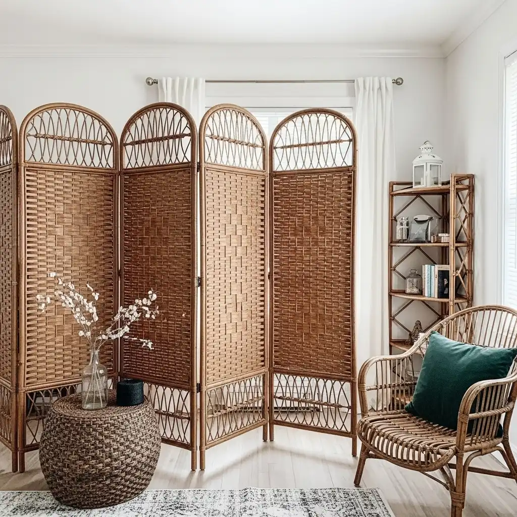 Woven or Rattan Screens