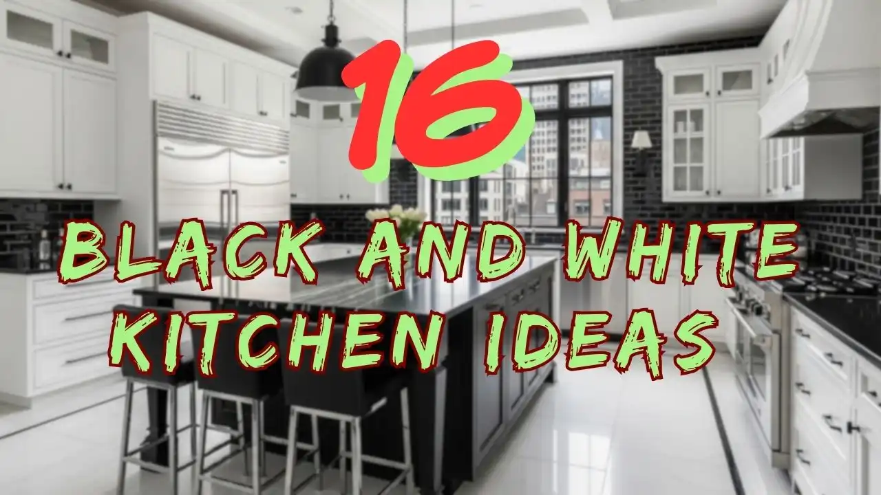 16 Stunning Black and White Kitchen Ideas for a Timeless Design