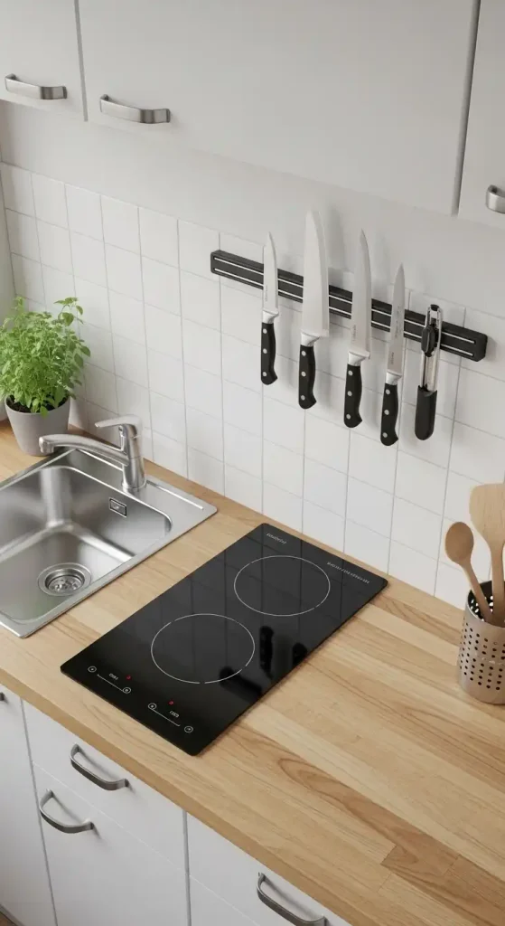 mini kitchen Magnetic Knife Strip