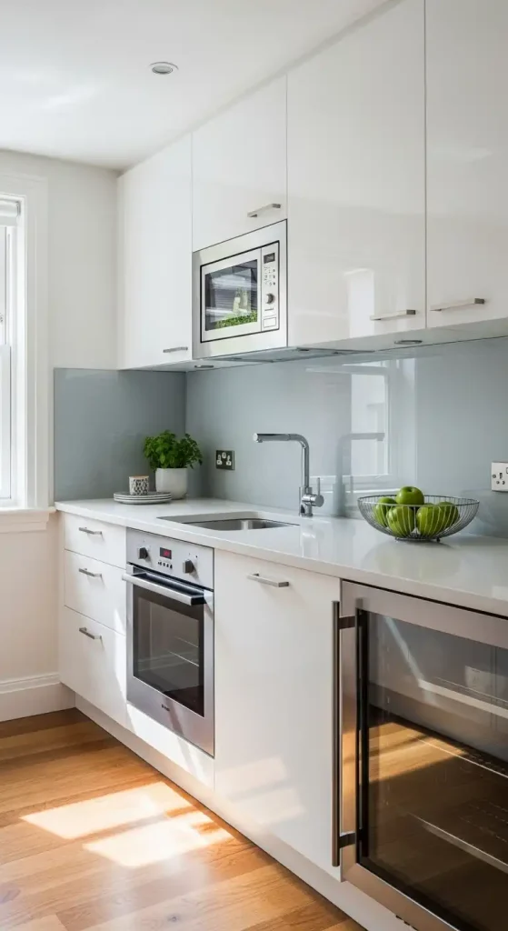mini kitchen Reflective Surfaces