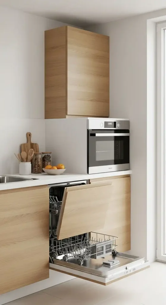 mini kitchen Slim Dishwashers