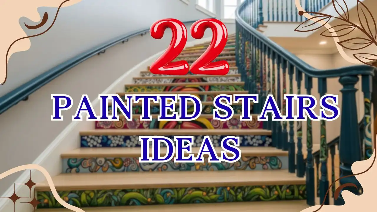 22 Painted Stairs Ideas to Transform Your Staircase