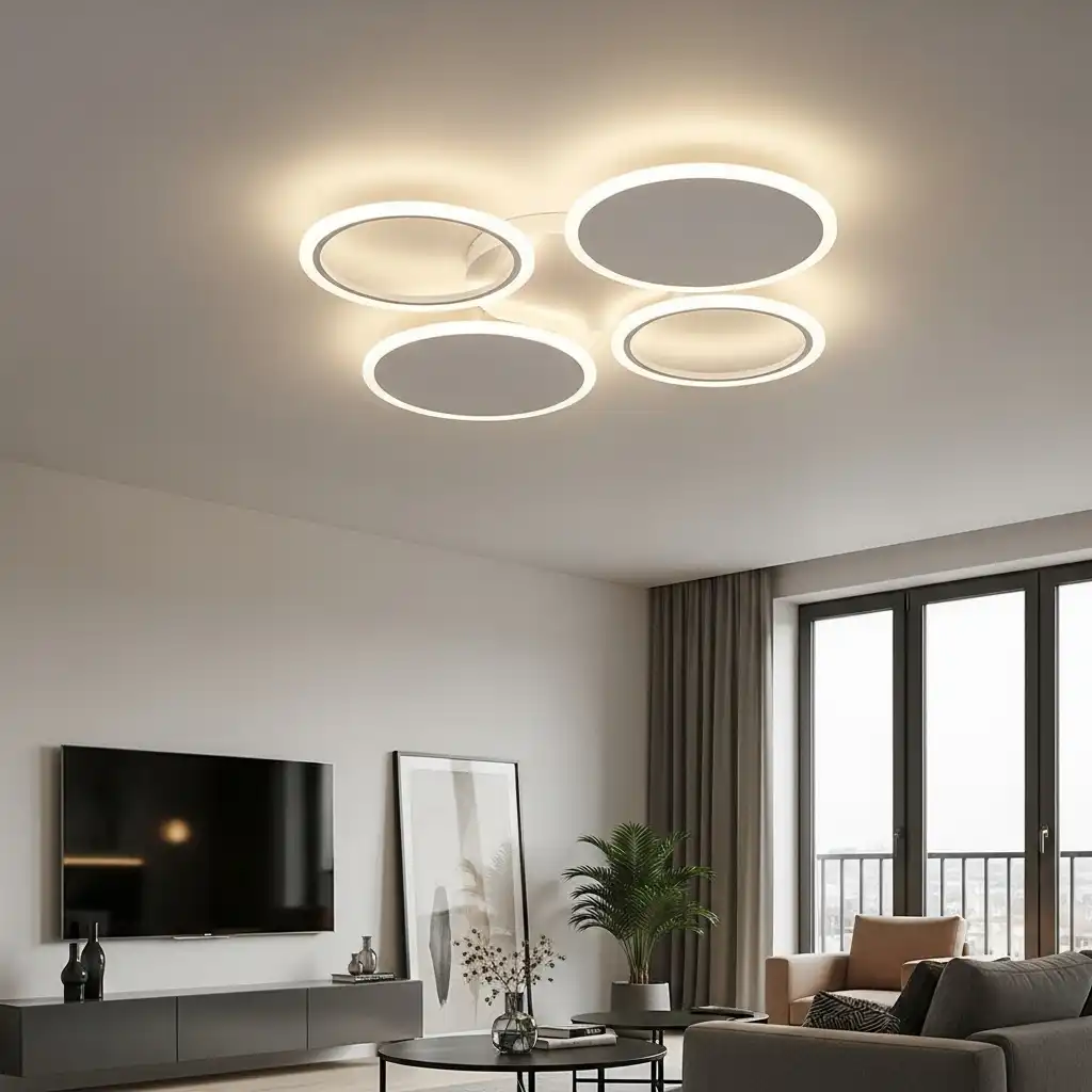 Large Circular LED Discs