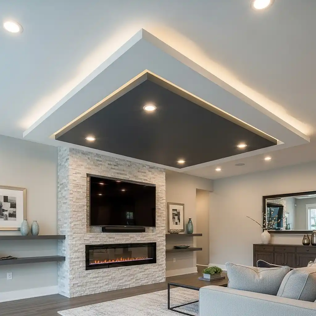Tiered or Layered Ceilings