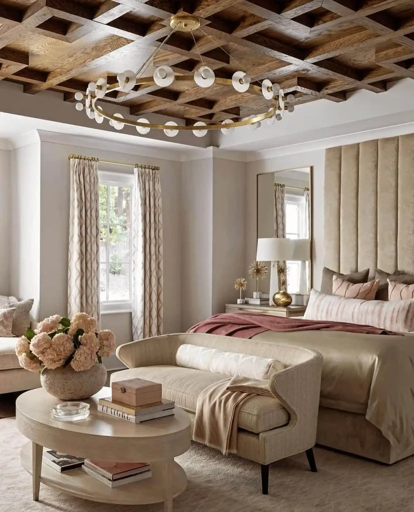 ceiling beams be painted a specific color