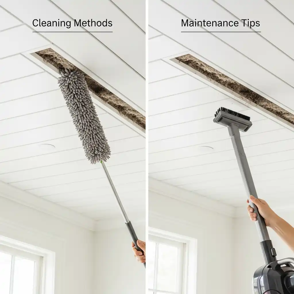 cleaning and maintaining shiplap