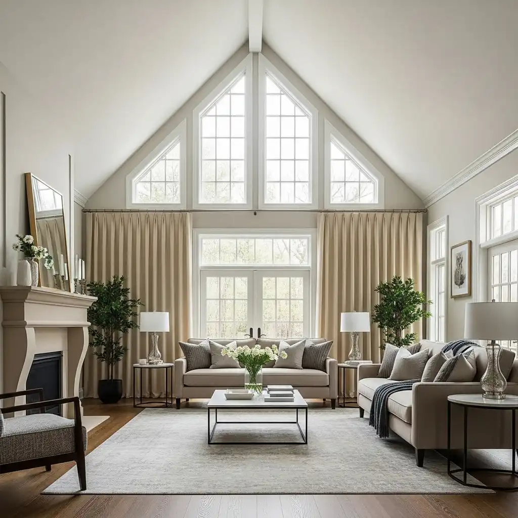 Floor-to-Ceiling Drapery