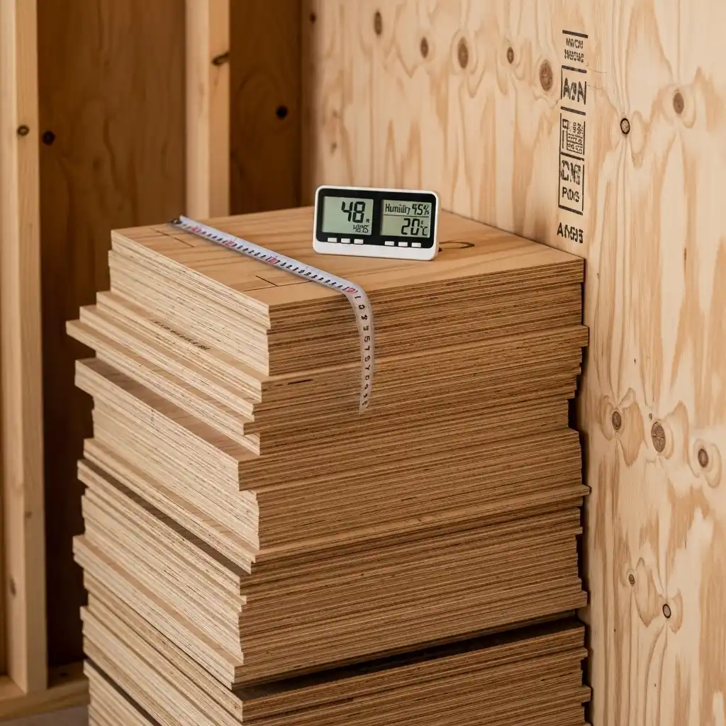 plywood walls Acclimatize