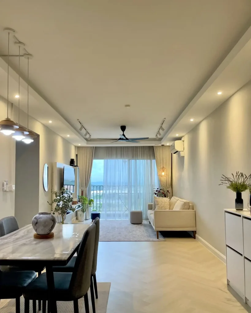 apartment High-Mounted Window Treatments