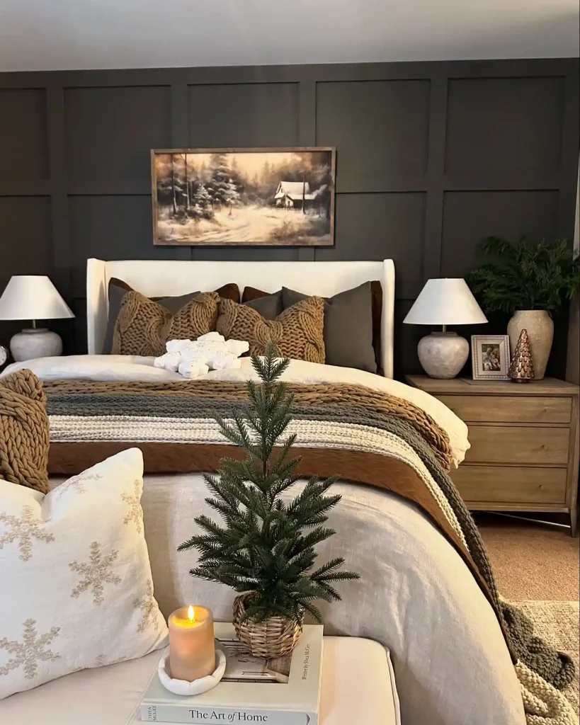 Weave Lights with Greenery