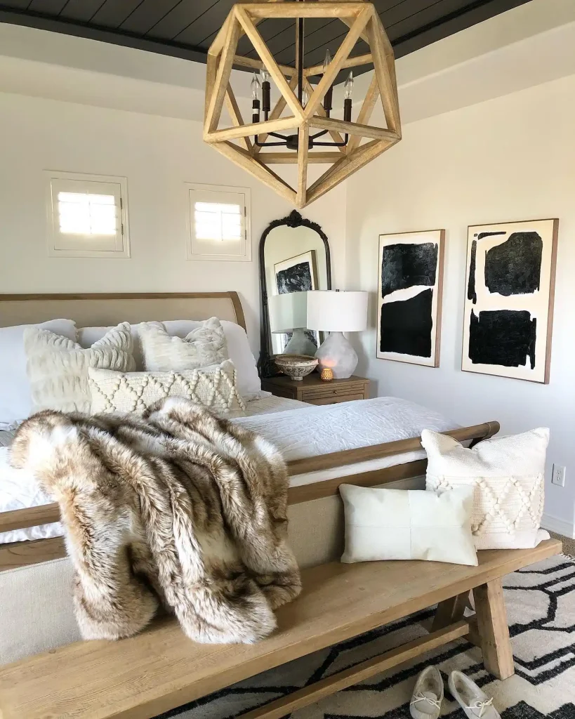 dark paint color on shiplap