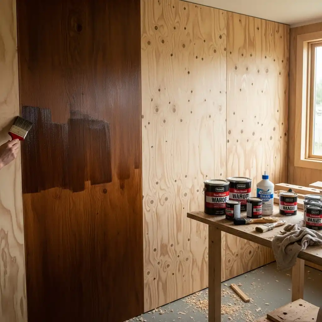 16 plywood walls The Final Finish