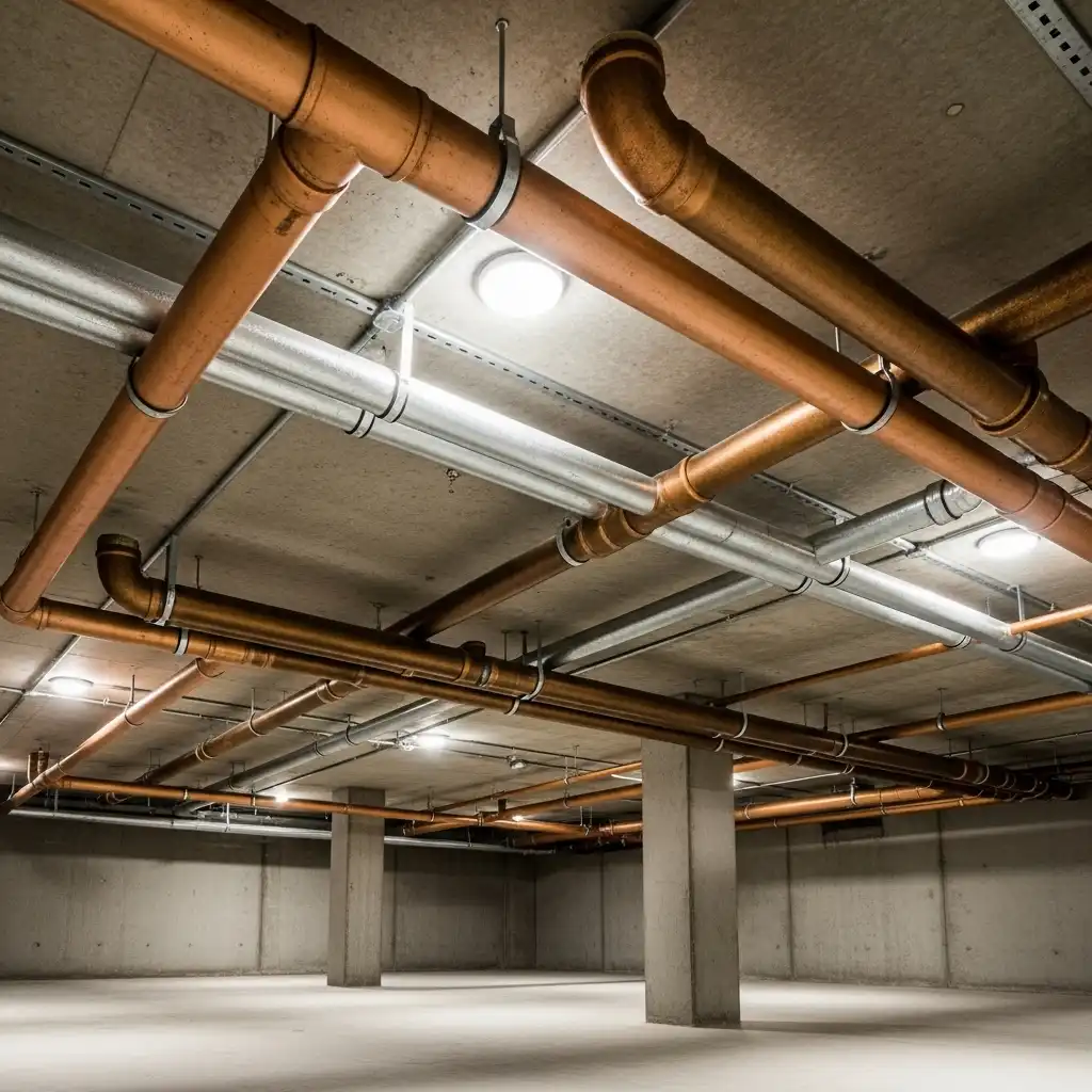 Highlight Pipes with Metallic Paint