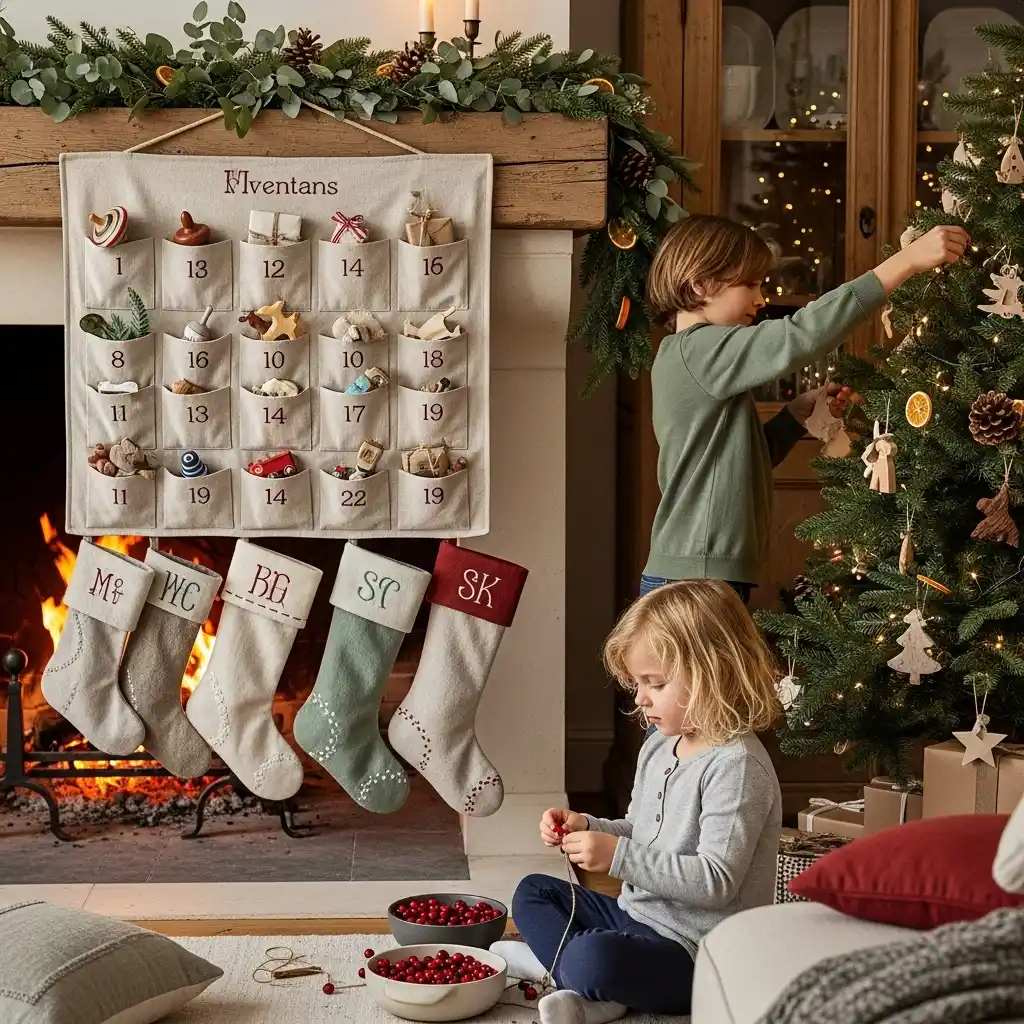 Children's Christmas in French Country Style