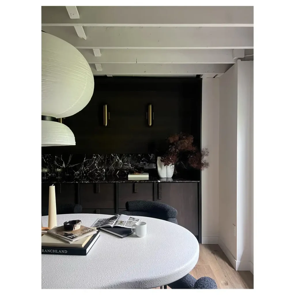 Exposed Basement Ceiling ideas Use a Bright White Finish