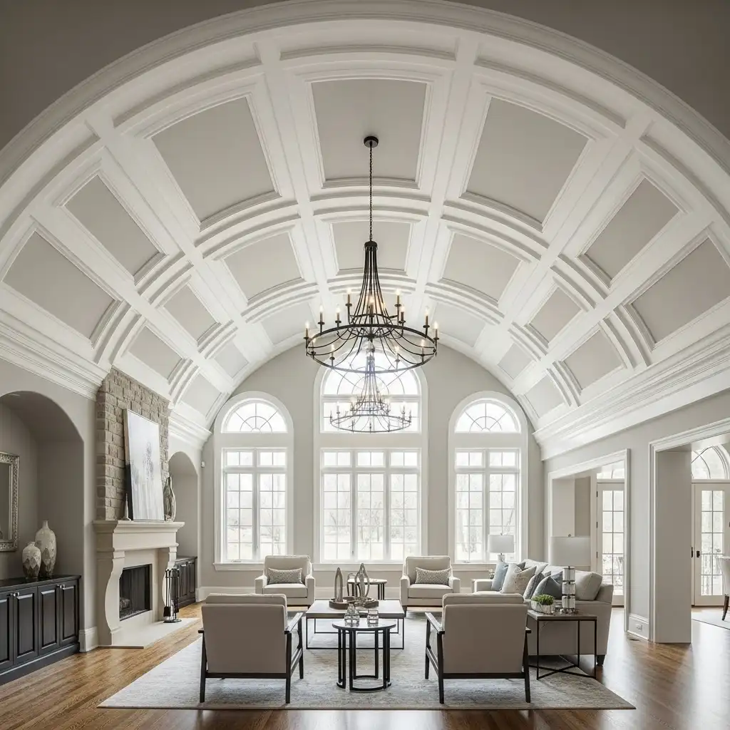 Arched or Vaulted Ceiling
