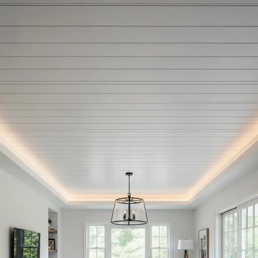 current design trends for shiplap spacing and gaps