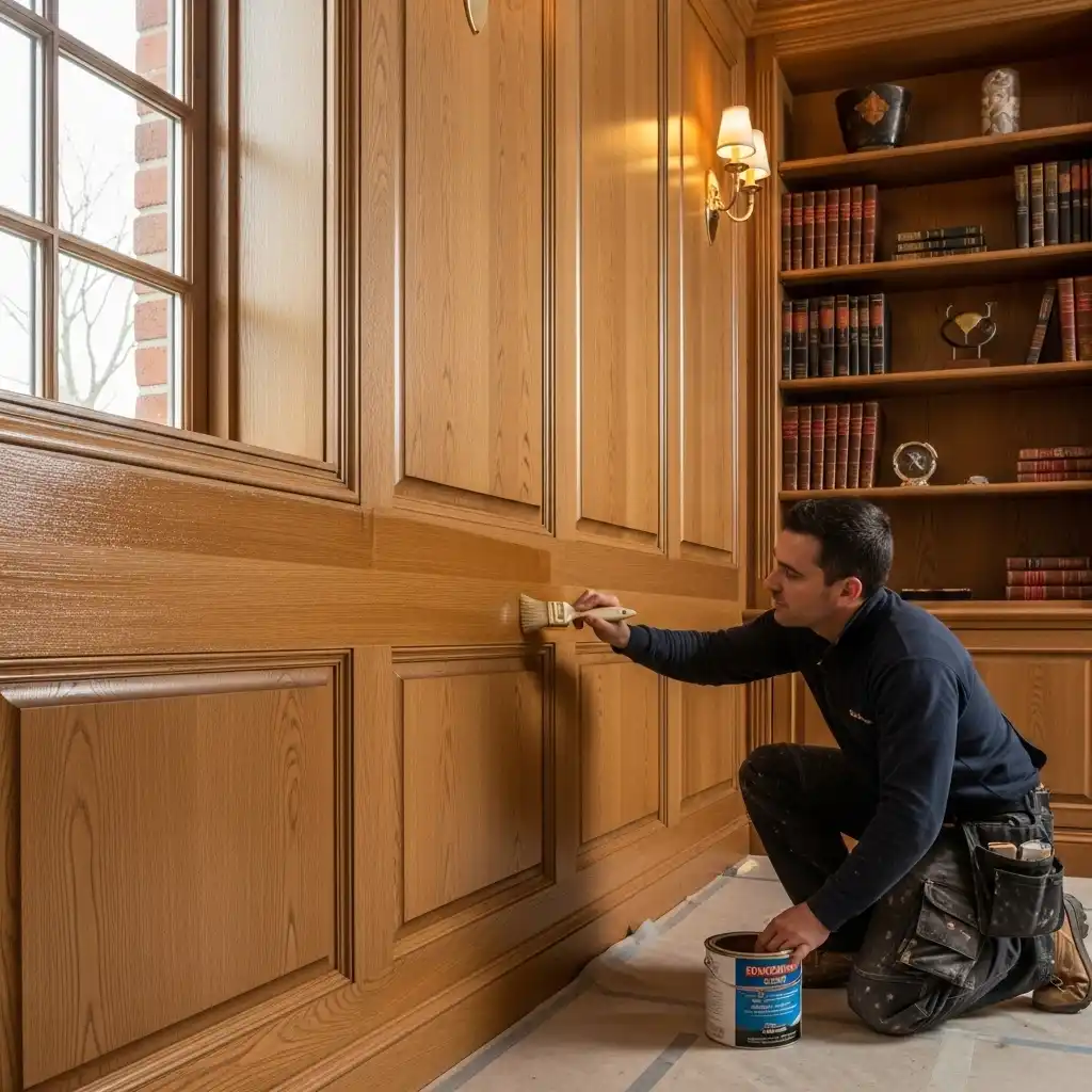 Applying the Finish (Paint or Stain)