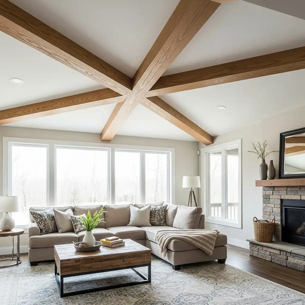 3 Faux Wood Beams Lightweight and Affordable