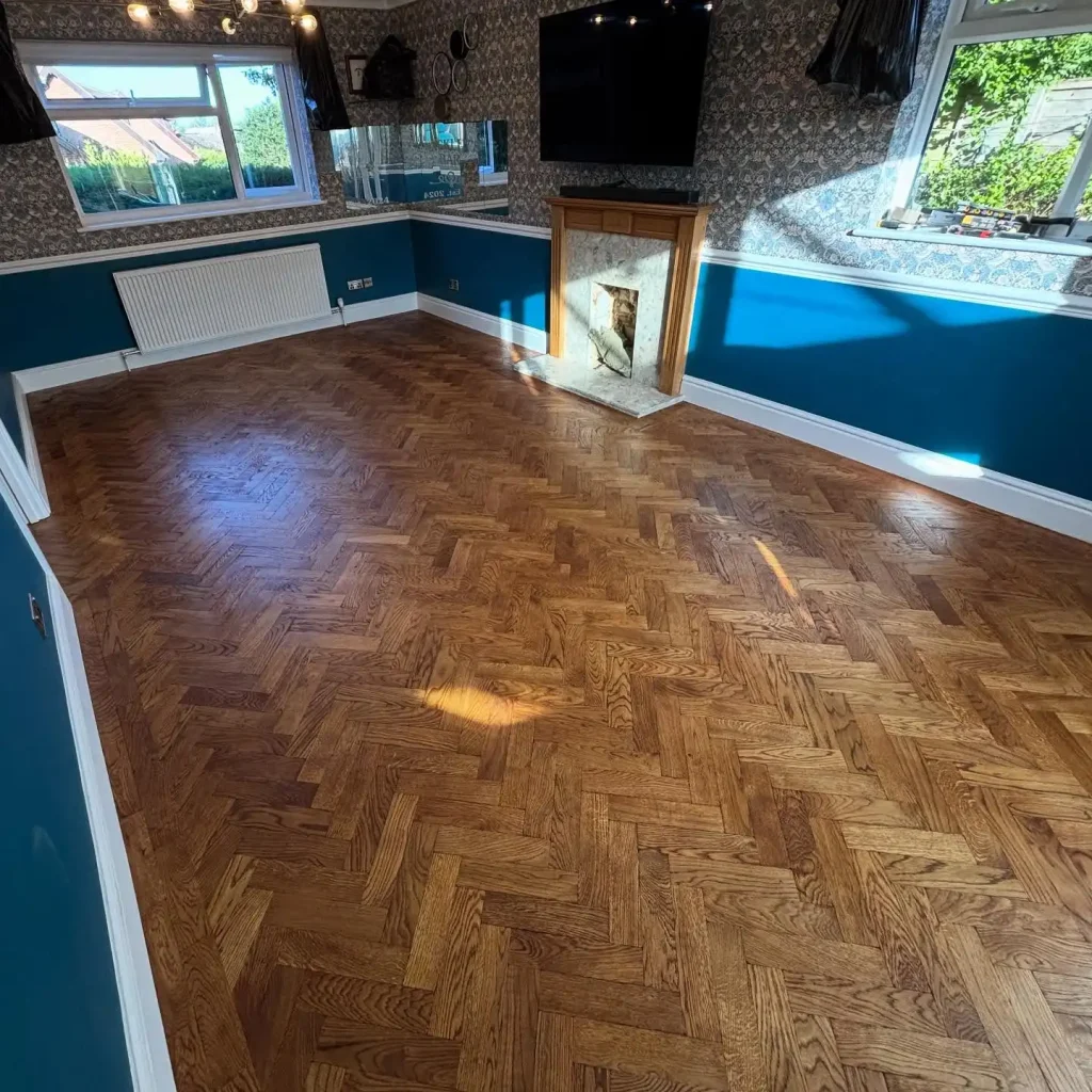 Solid Wood Herringbone