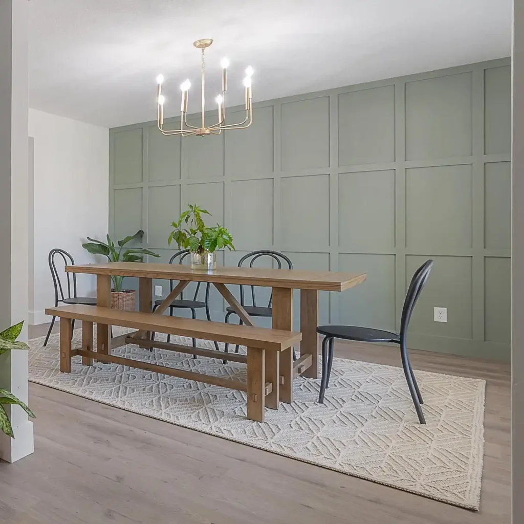 Wood Wall Paneling Board and Batten